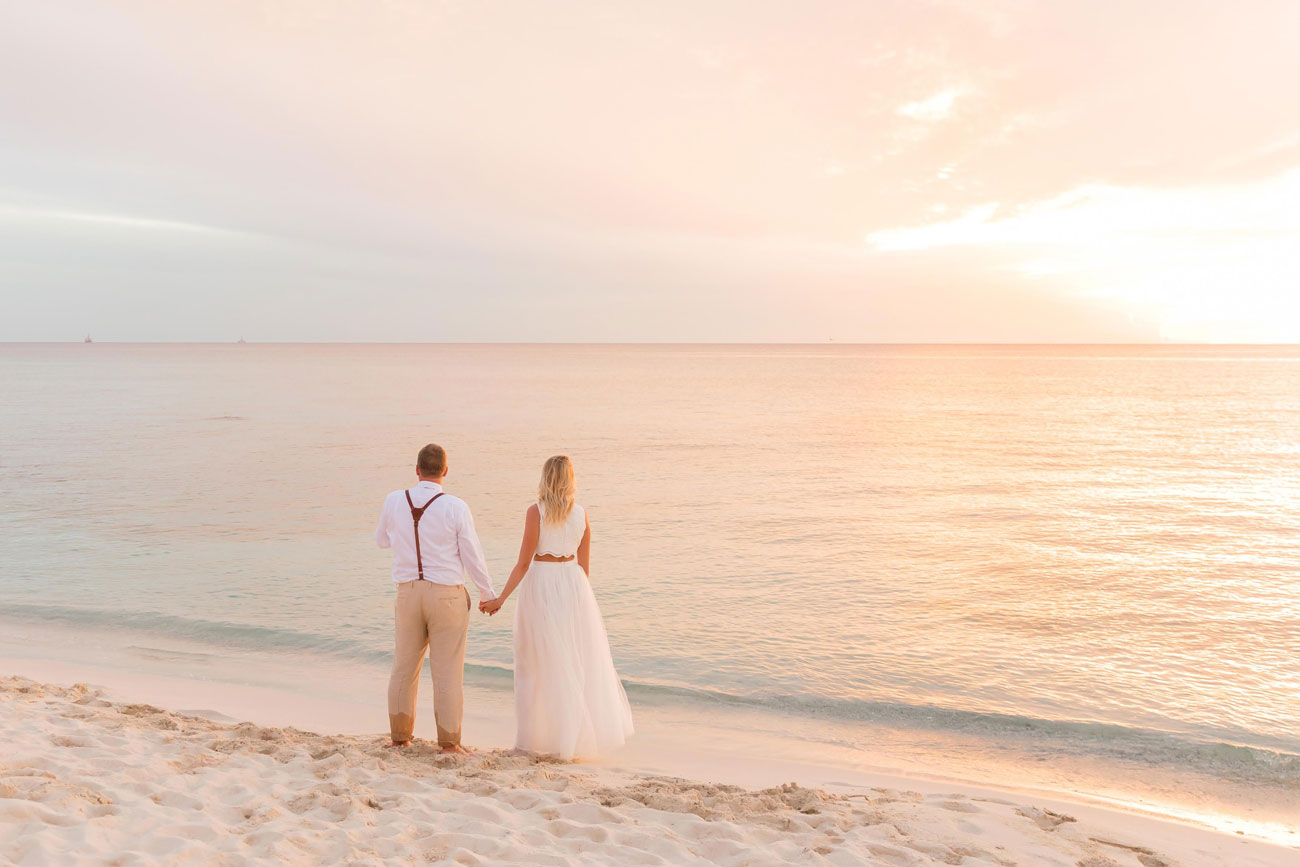 Our Spontaneous Aruba Elopement
